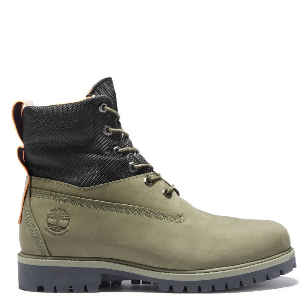 TIMBERLAND MEN'S 6-INCH WP REBOTL FABRIC BOOT - Picture 1 of 7
